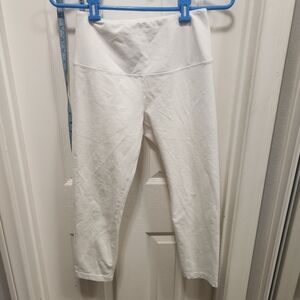 Lysse Flattering Cotton Crop leggings size s